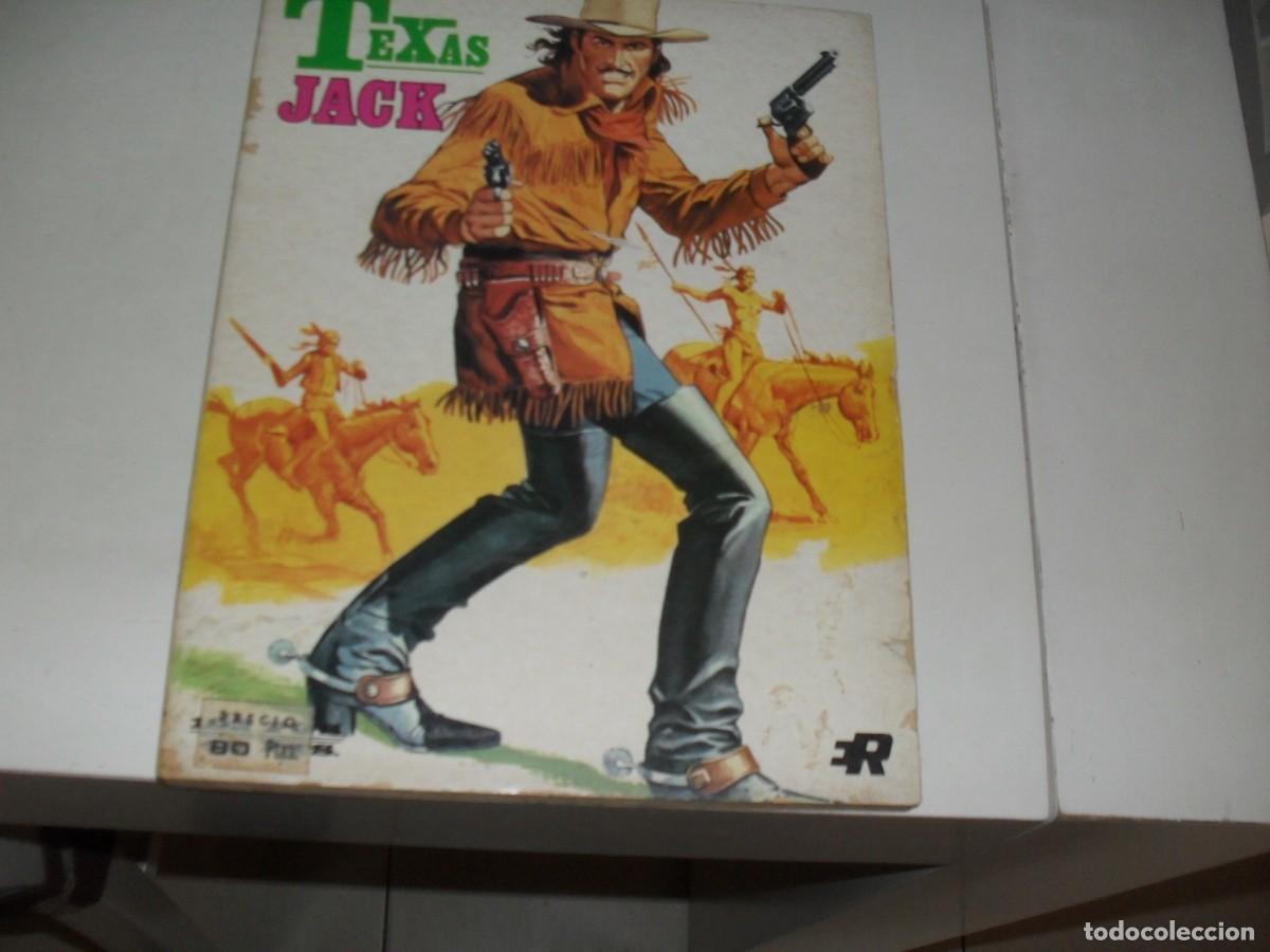 Tebeos: TEXAS JACK,RETAPADO CON LOS 3 PRIMEROS N&ordm;, DE IPC.ROLLAN,1973 - Foto 1