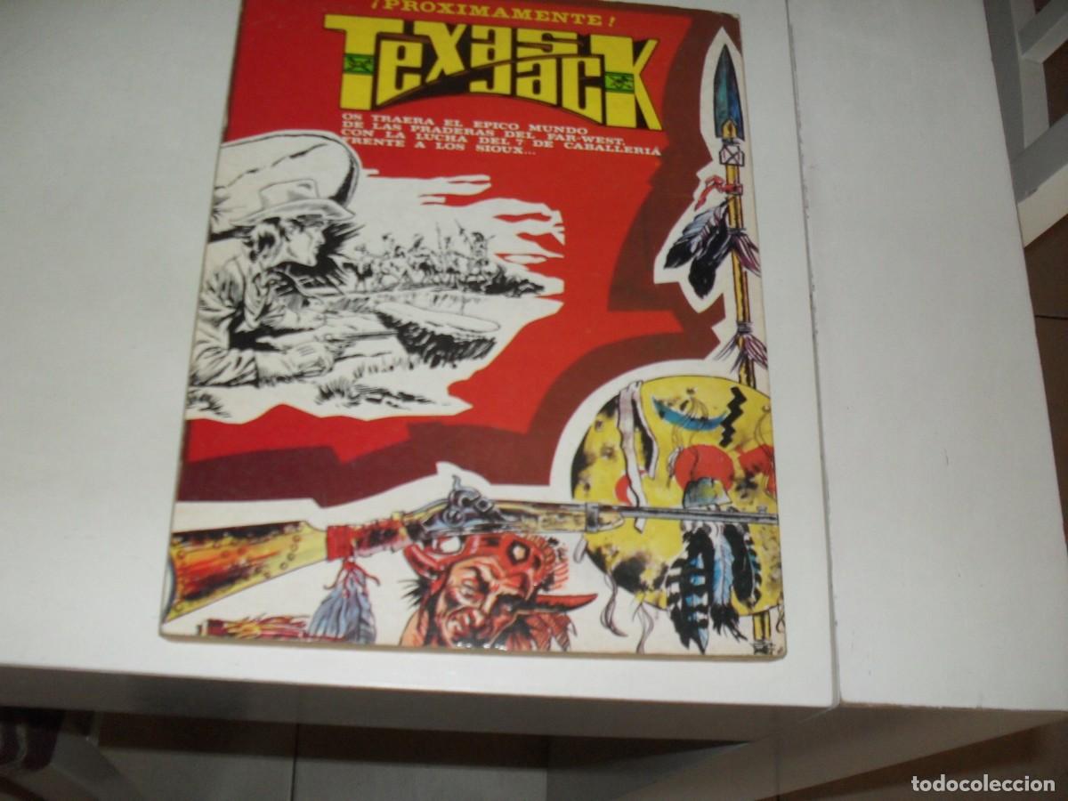 Tebeos: TEXAS JACK,RETAPADO CON LOS 3 PRIMEROS N&ordm;, DE IPC.ROLLAN,1973 - Foto 3