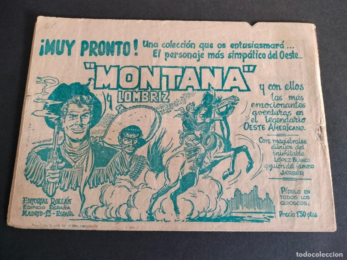 Tebeos: BILL BARNES N&ordm; 6 ORIGINAL DE EPOCA EDITORIAL ROLLAN - Foto 2