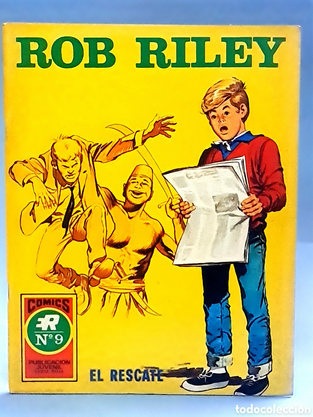 Tebeos: CASI EXCELENTE ESTADO ROB RILEY 9 EL RESCATE ROLLAN GRAPA - Foto 1