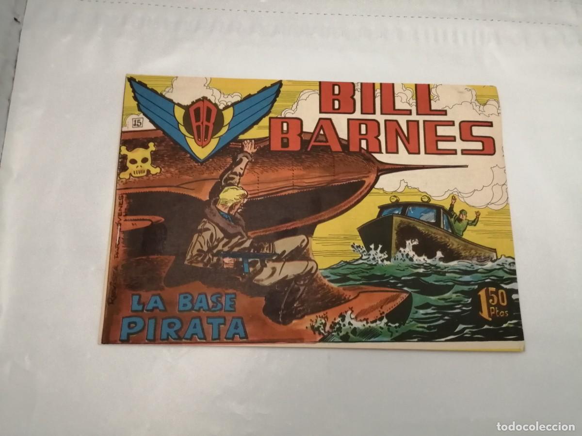 Tebeos: Bill Barnes, Num 15: La Base Pirata (Primera edici&oacute;n 1961) - Foto 1