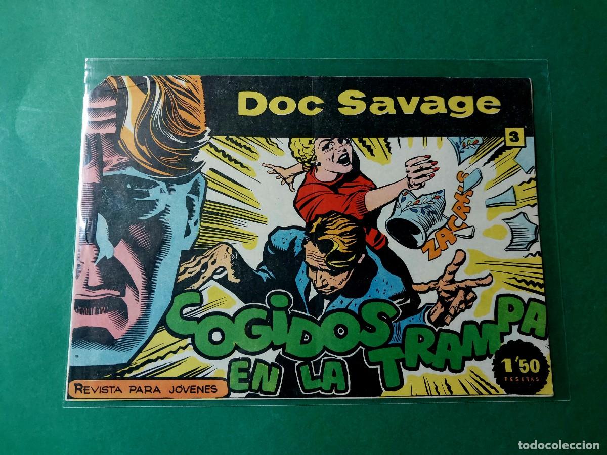 Tebeos: Doc Savage N&ordm; 3 Editorial Rollan 1961 - Foto 1