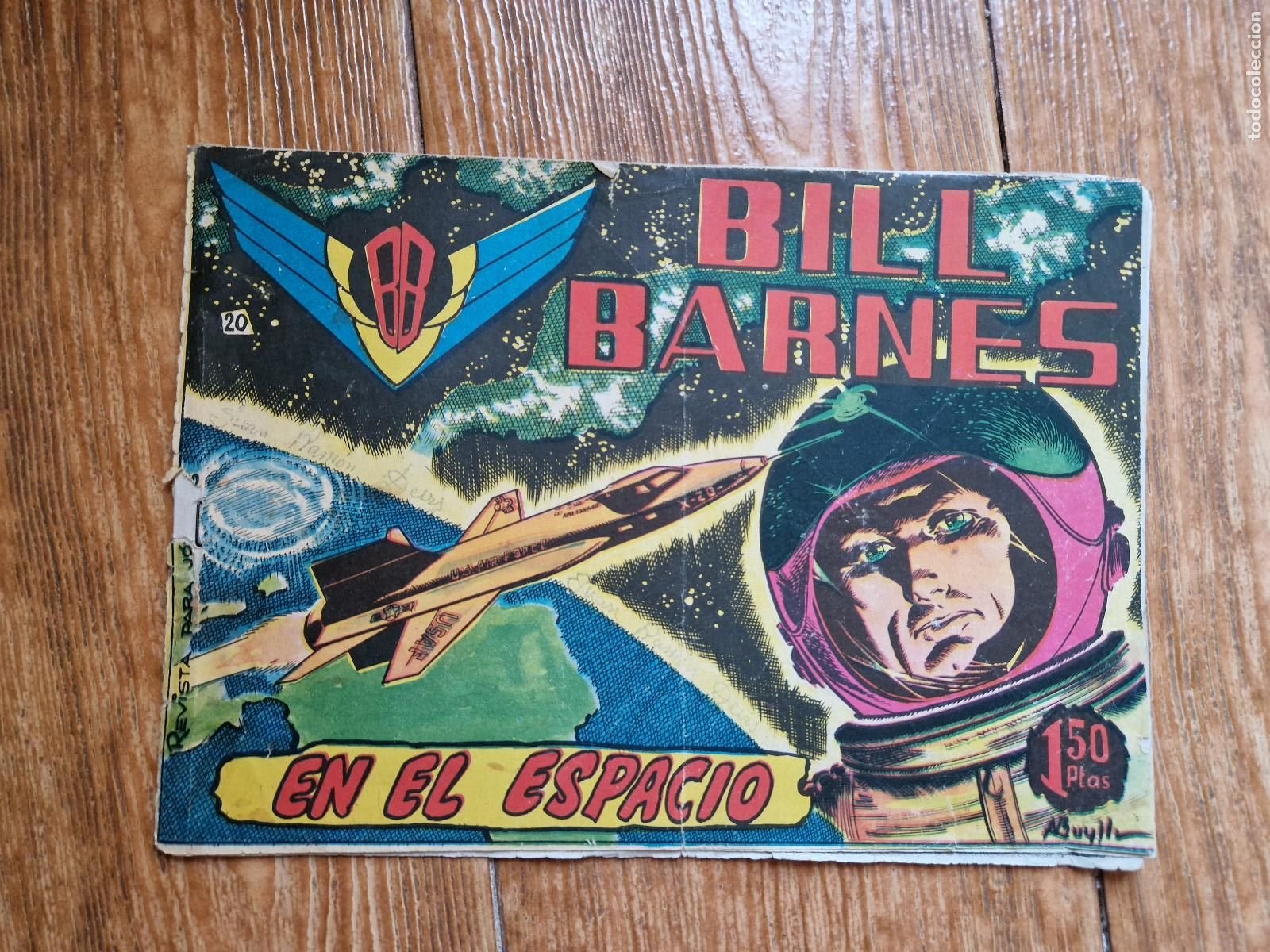 Tebeos: BILL BARNES - N&ordm; 20 EN EL ESPACIO - ORIGINAL - EDITORIAL ROLLAN 1961 - Foto 1