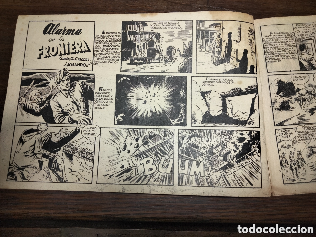 Tebeos: Jeque Blanco, Alarma en la frontera - Foto 2