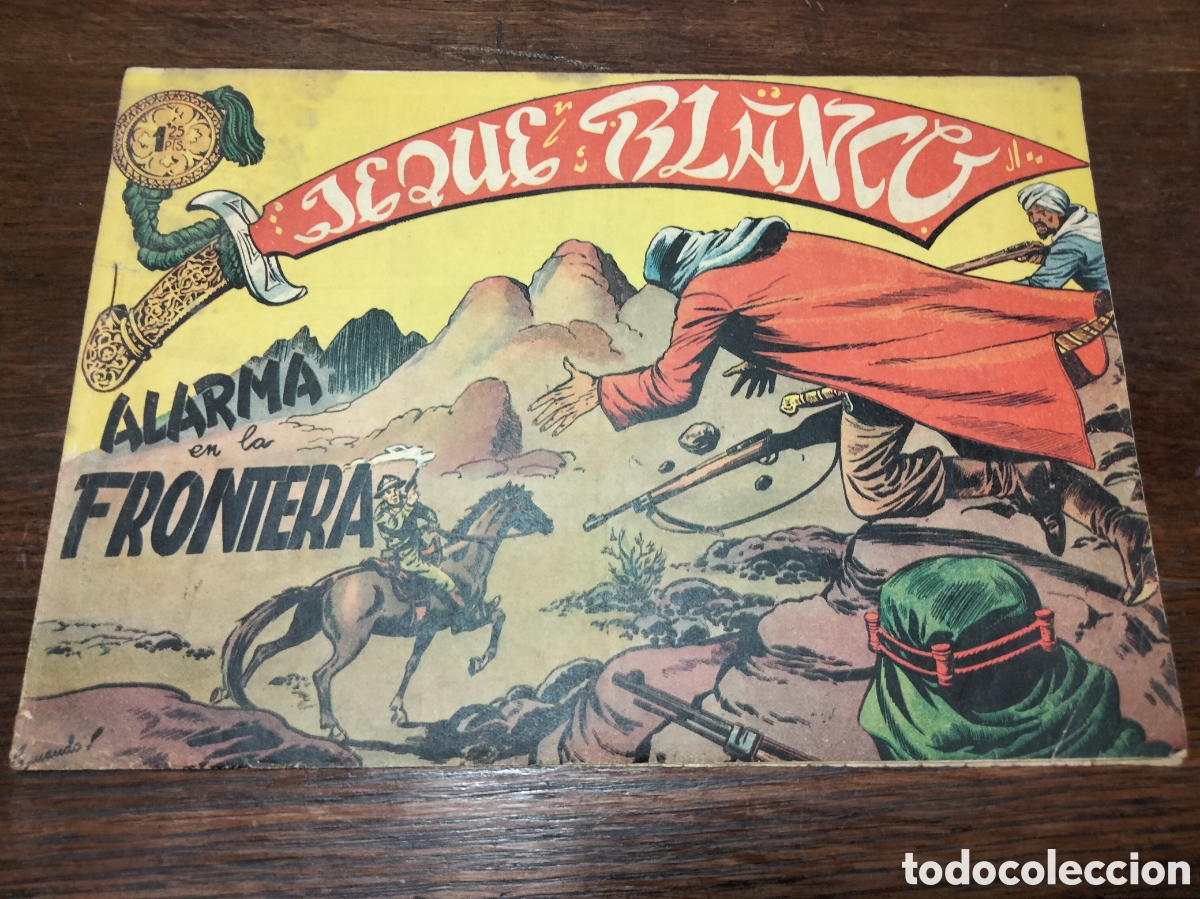 Tebeos: Jeque Blanco, Alarma en la frontera - Foto 1