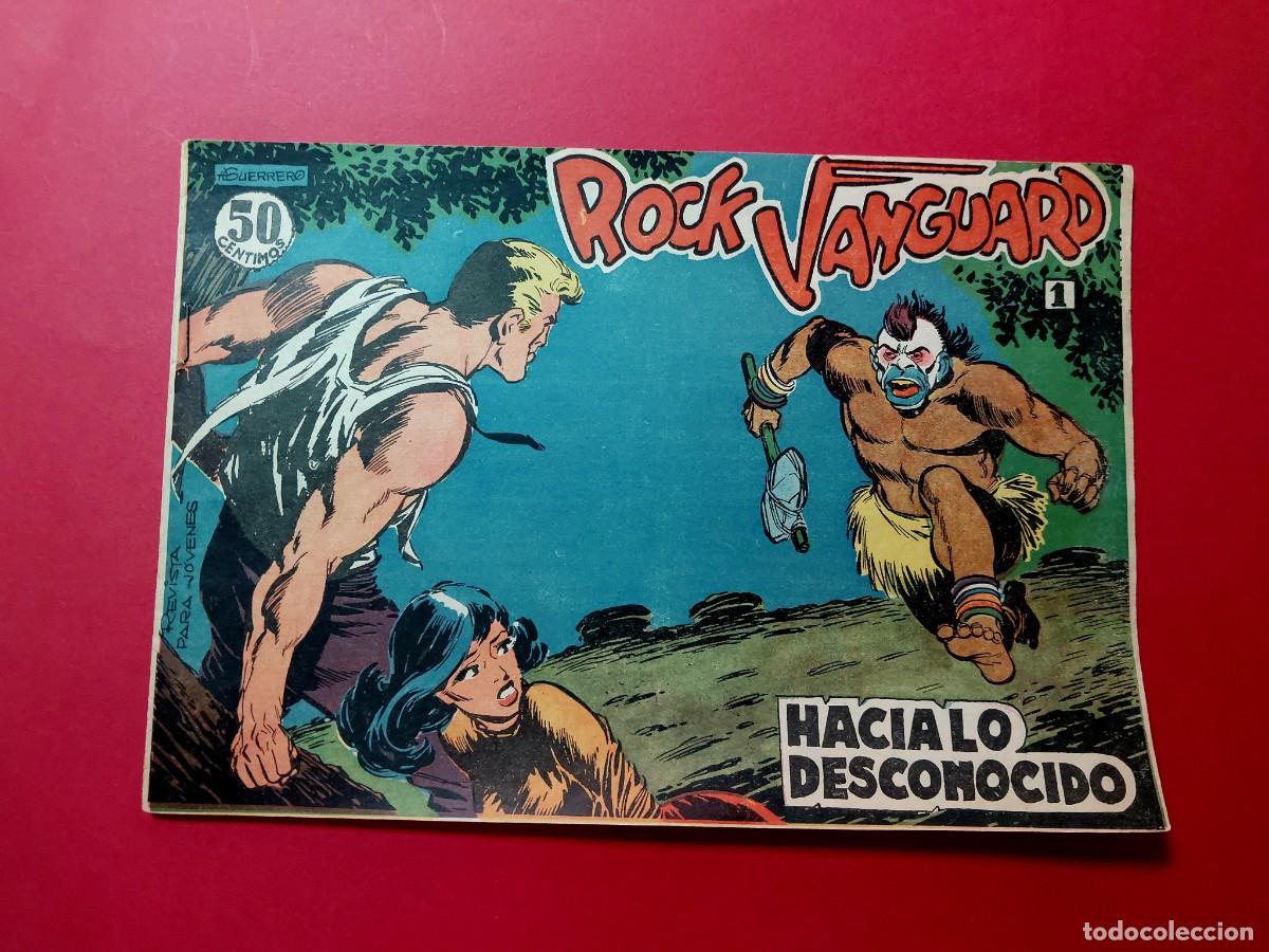 Tebeos: Rock Vanguard N&ordm; 1 Original Editorial Rollan 1961 - Foto 1