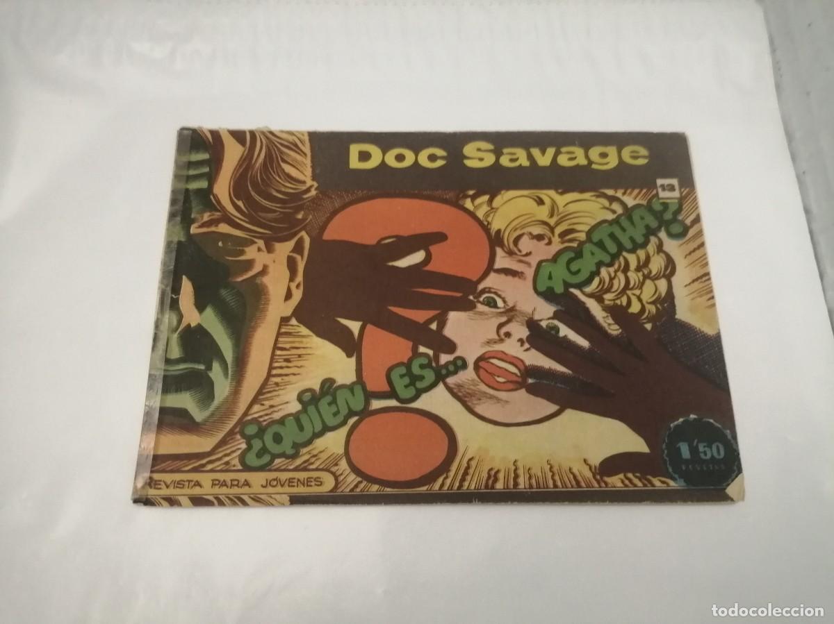 Tebeos: DOC SAVAGE, Num 13: Qui&eacute;n es Agatha? (Primera edici&oacute;n 1961) - Foto 1