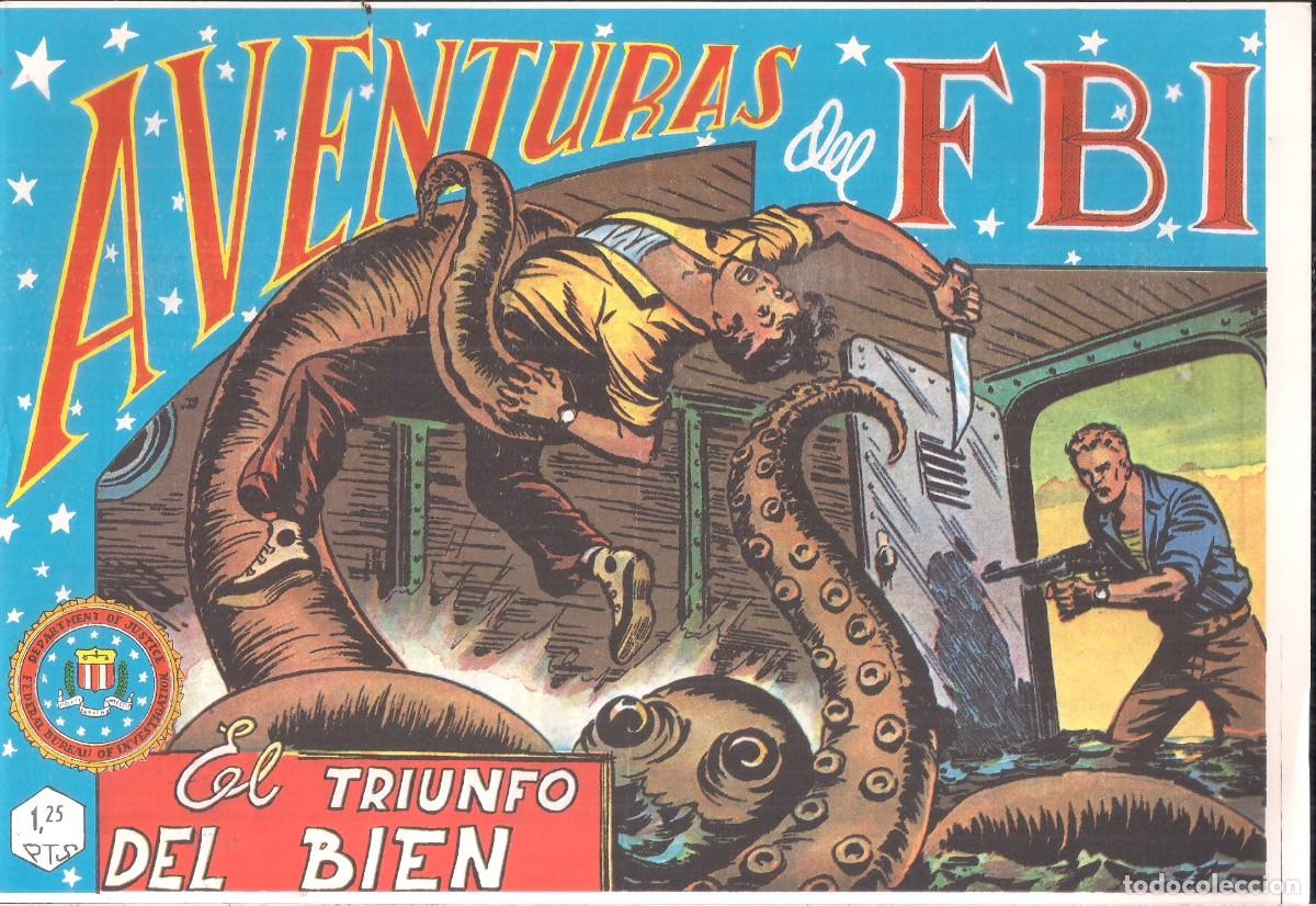 Tebeos: AVENTURAS DEL FBI FACSIMIL N&ordm; 32: EL TRIUNFO DEL BIEN - Foto 1