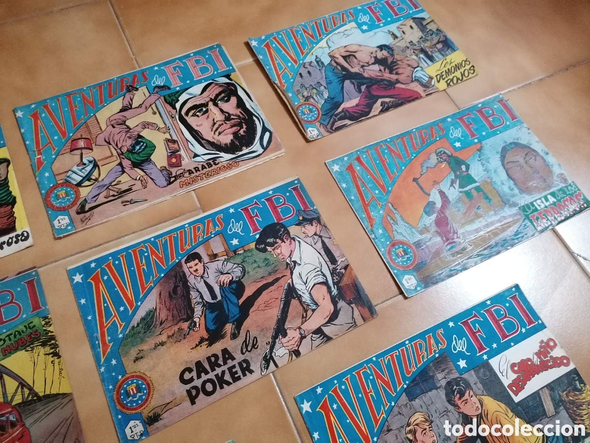 Tebeos: Aventuras del FBI Comics antiguos - Foto 2