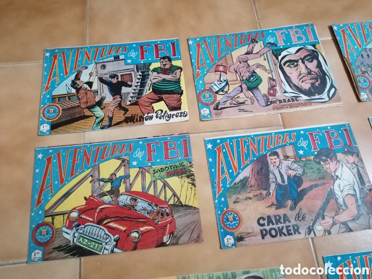 Tebeos: Aventuras del FBI Comics antiguos - Foto 3