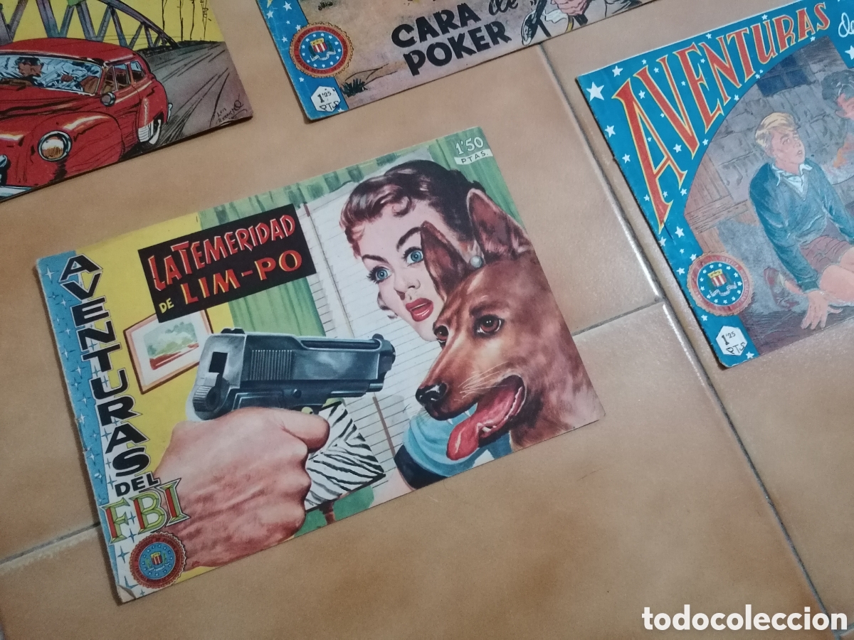 Tebeos: Aventuras del FBI Comics antiguos - Foto 4