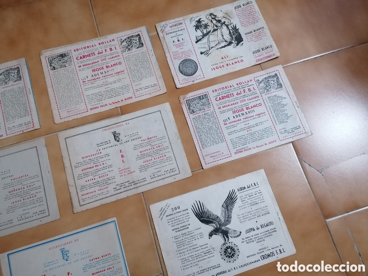 Tebeos: Aventuras del FBI Comics antiguos - Foto 10