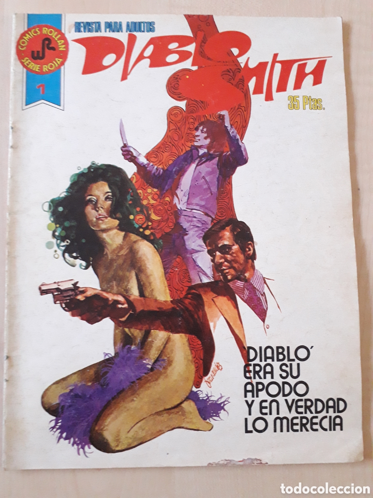 Tebeos: DIABLO SMITH N&Uacute;MERO 1. COMIC ROLLAN - Foto 1