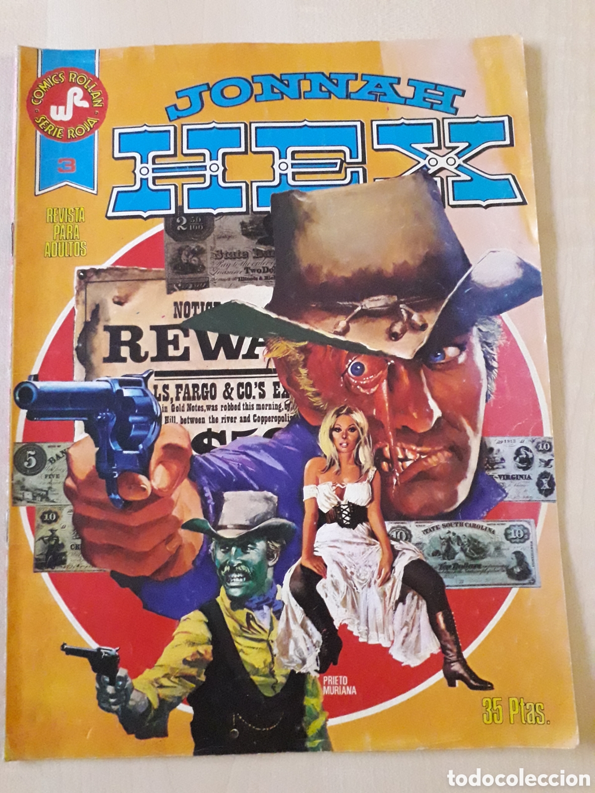 Tebeos: JONNAH HEX N&Uacute;MERO 3. COMICS ROLLAN - Foto 1