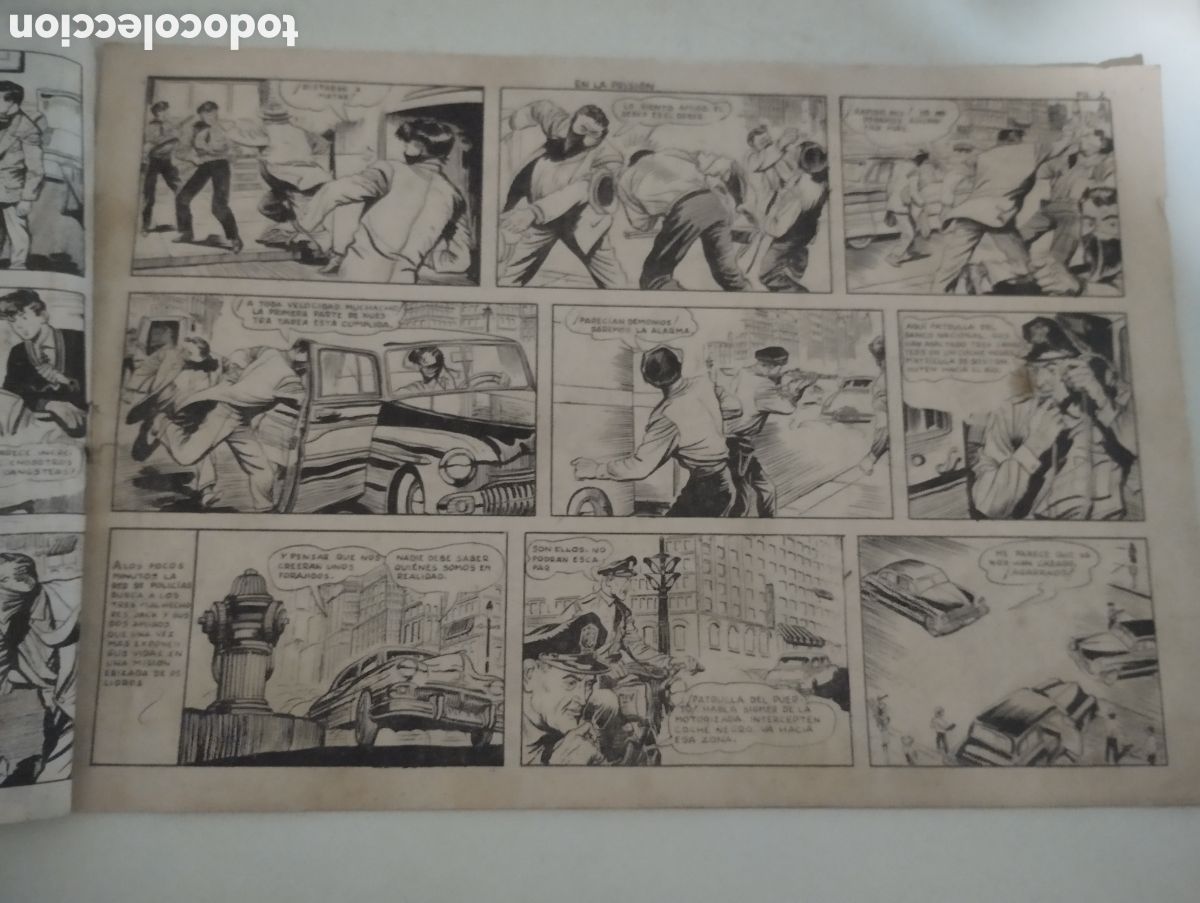 Tebeos: !Aventuras del FBI en la prision - Foto 4