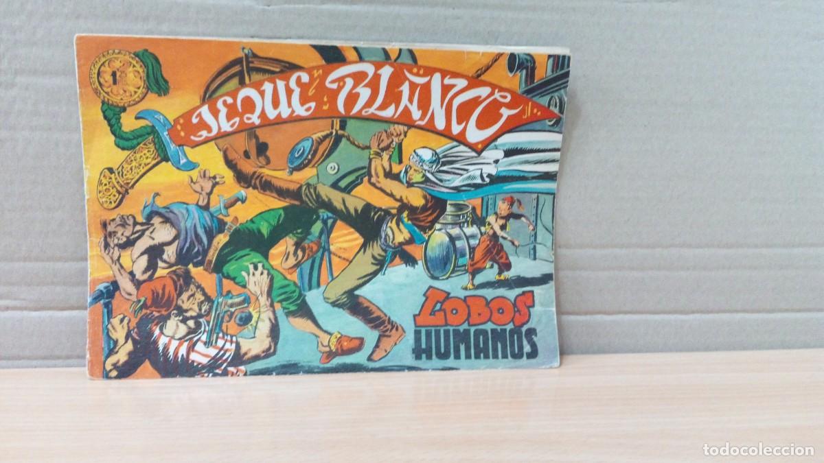 Tebeos: LOTE DE 17 EJEMPLARES DE LA COLECCION JEQUE BLANCO - Foto 3