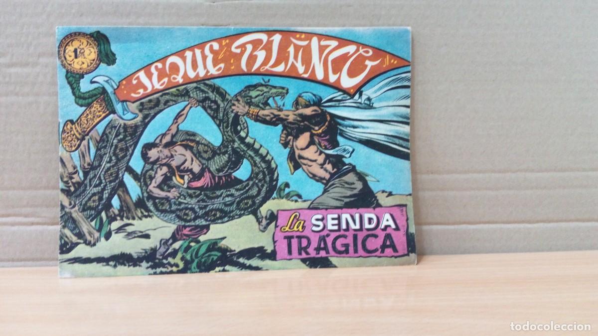 Tebeos: LOTE DE 17 EJEMPLARES DE LA COLECCION JEQUE BLANCO - Foto 7