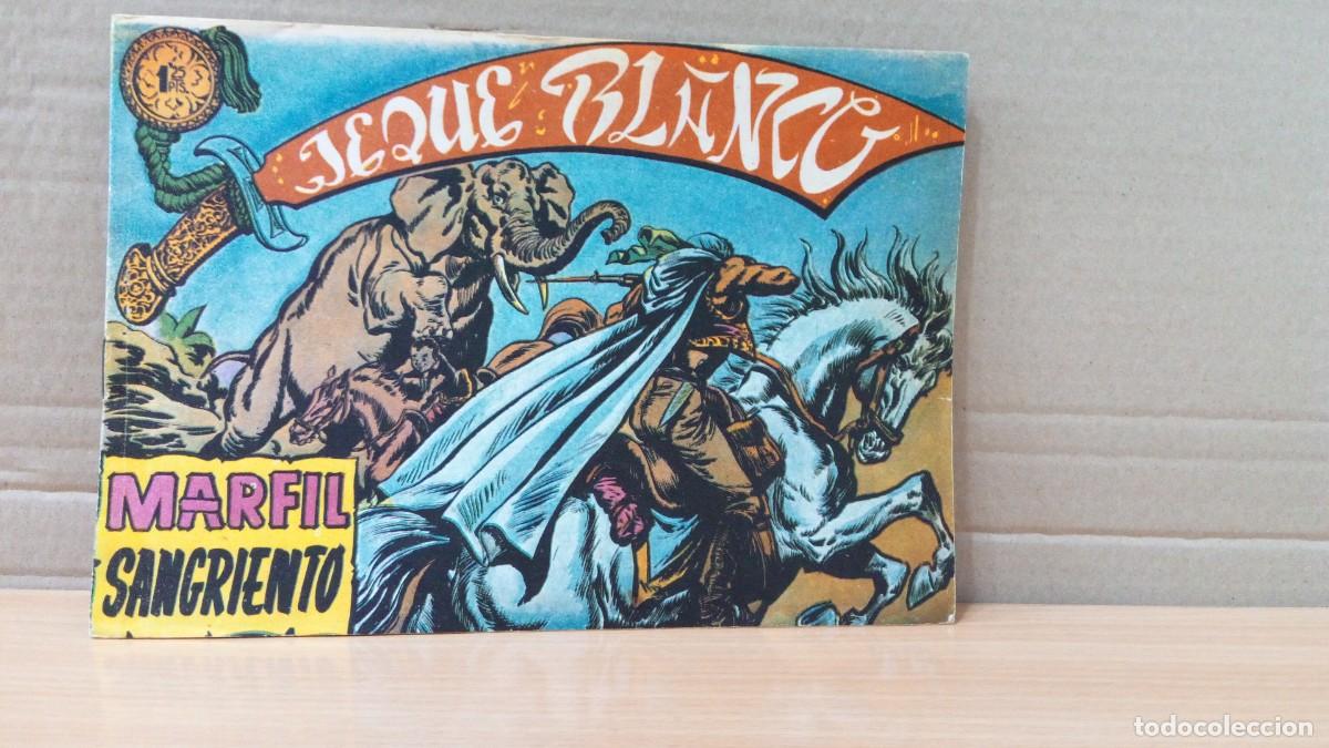Tebeos: LOTE DE 17 EJEMPLARES DE LA COLECCION JEQUE BLANCO - Foto 8