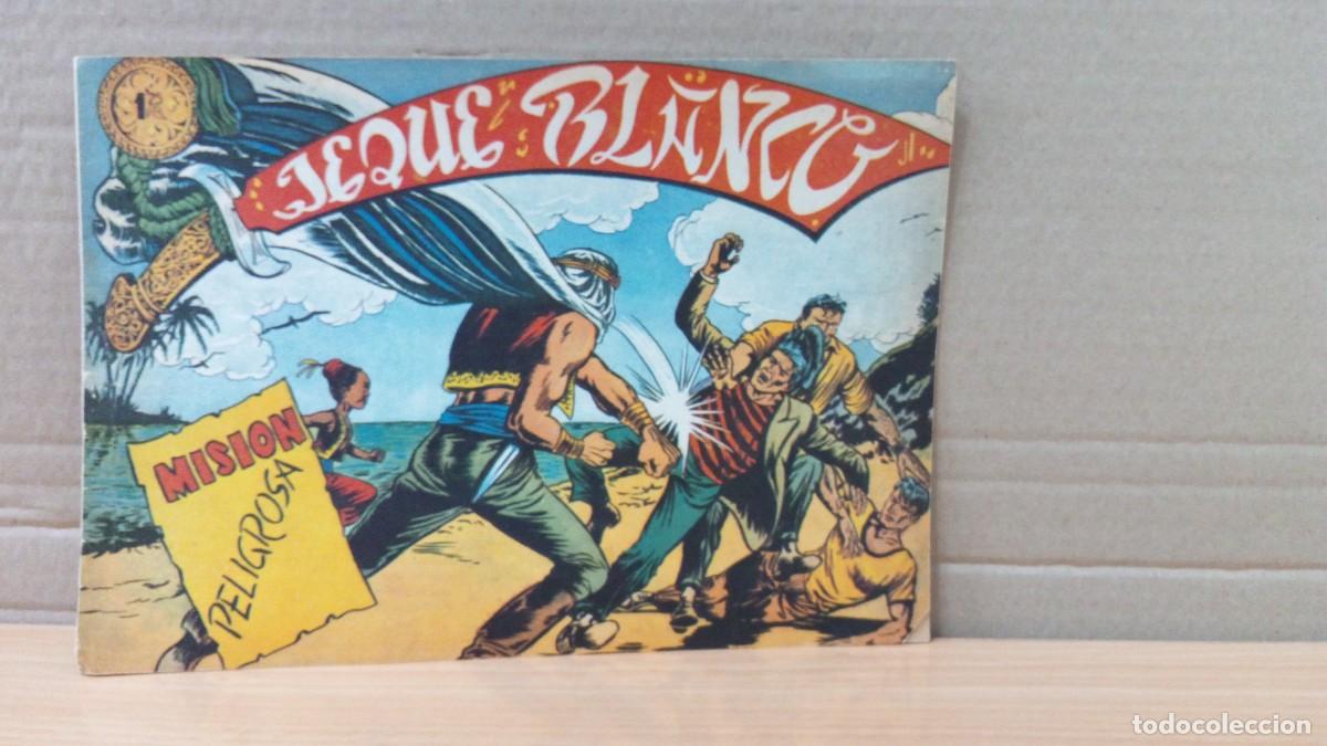 Tebeos: LOTE DE 17 EJEMPLARES DE LA COLECCION JEQUE BLANCO - Foto 17