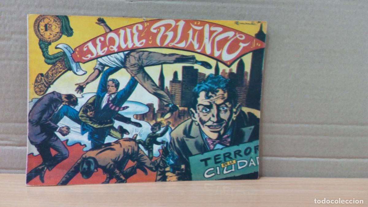 Tebeos: LOTE DE 17 EJEMPLARES DE LA COLECCION JEQUE BLANCO - Foto 19