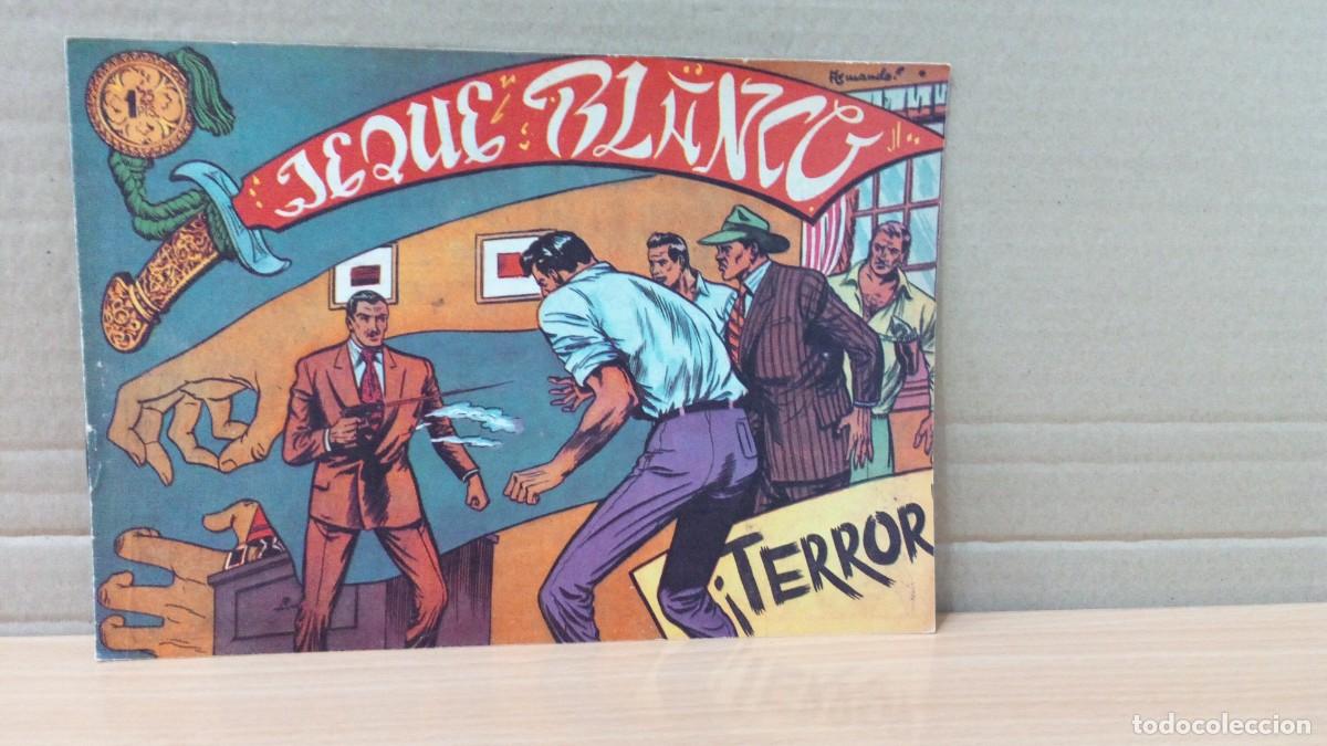Tebeos: LOTE DE 17 EJEMPLARES DE LA COLECCION JEQUE BLANCO - Foto 25