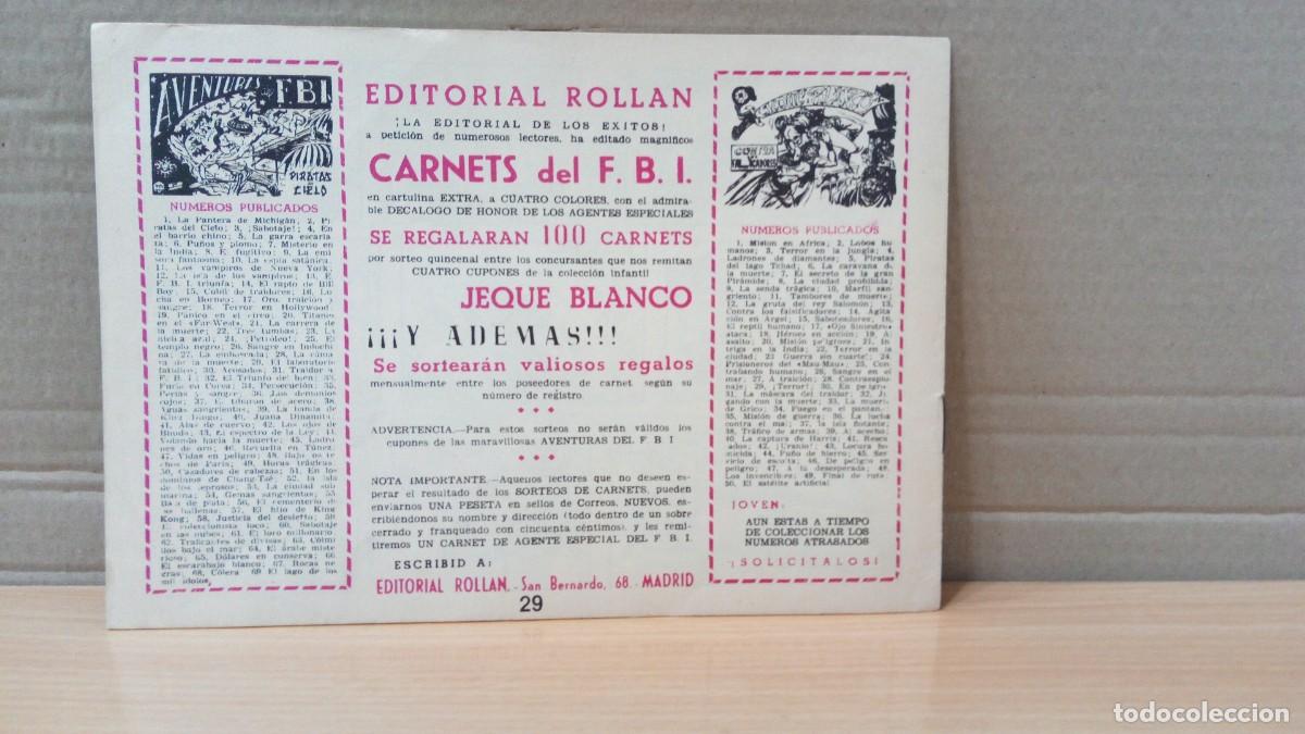 Tebeos: LOTE DE 17 EJEMPLARES DE LA COLECCION JEQUE BLANCO - Foto 26