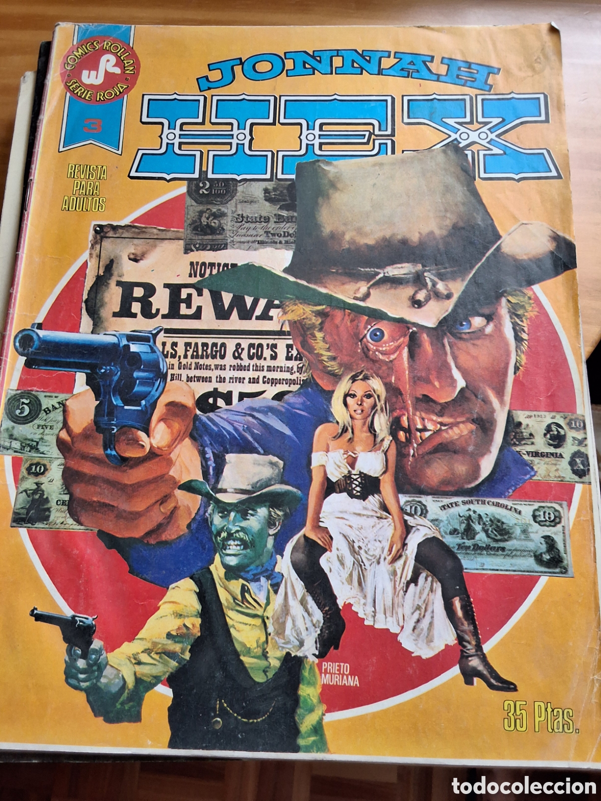 Tebeos: Jonnah hex comic del oeste n&uacute;mero 3 a&ntilde;o 1977 edita rollan - Foto 1