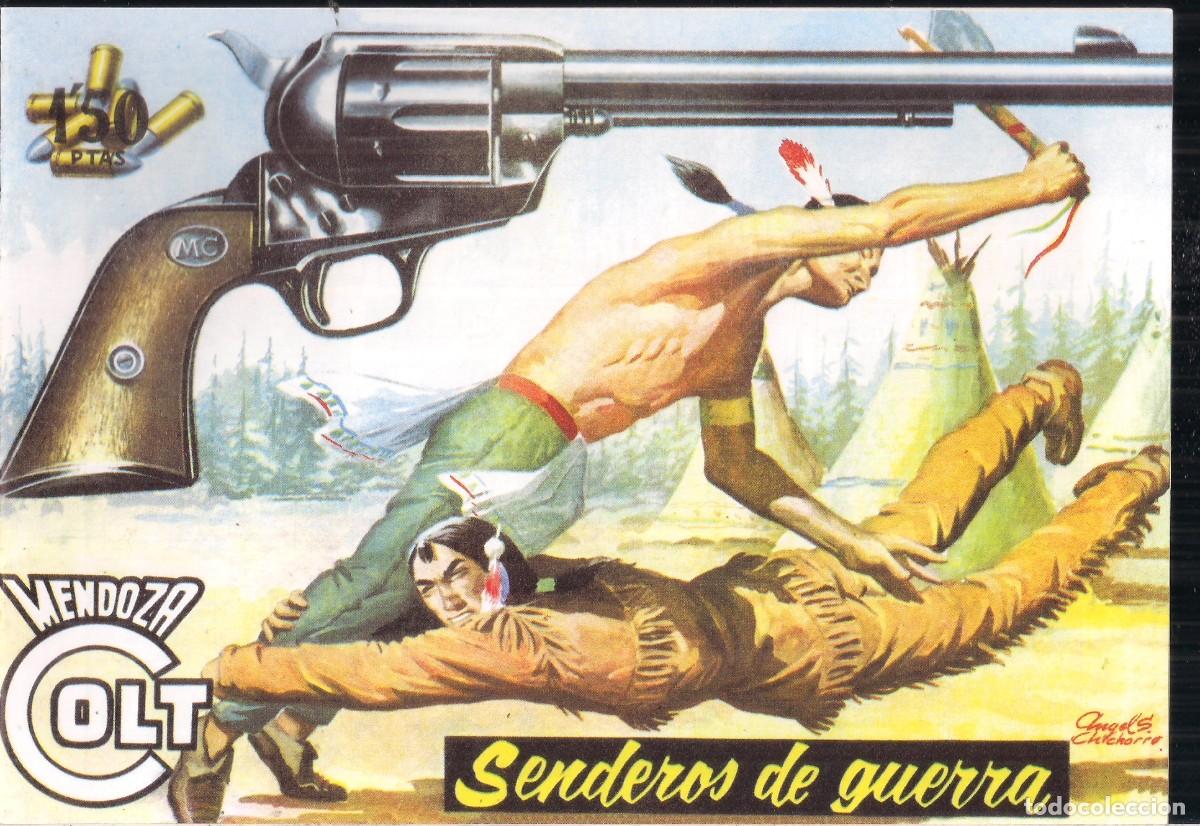 Tebeos: MENDOZA COLT FACSIMIL N&ordm; 36: SENDEROS DE GUERRA - Foto 1