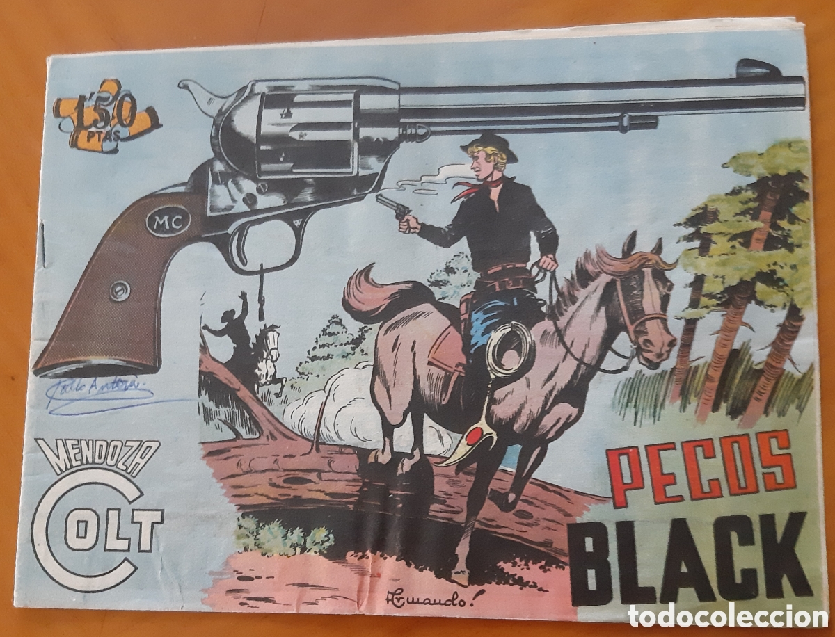 Tebeos: C&oacute;mic Mendoza Colt. Rollan. N&uacute;mero 82 - Foto 1