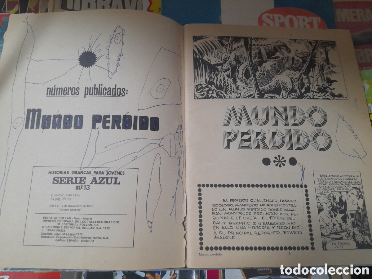 Tebeos: El Mund&oacute; perdido num 13 - Foto 5