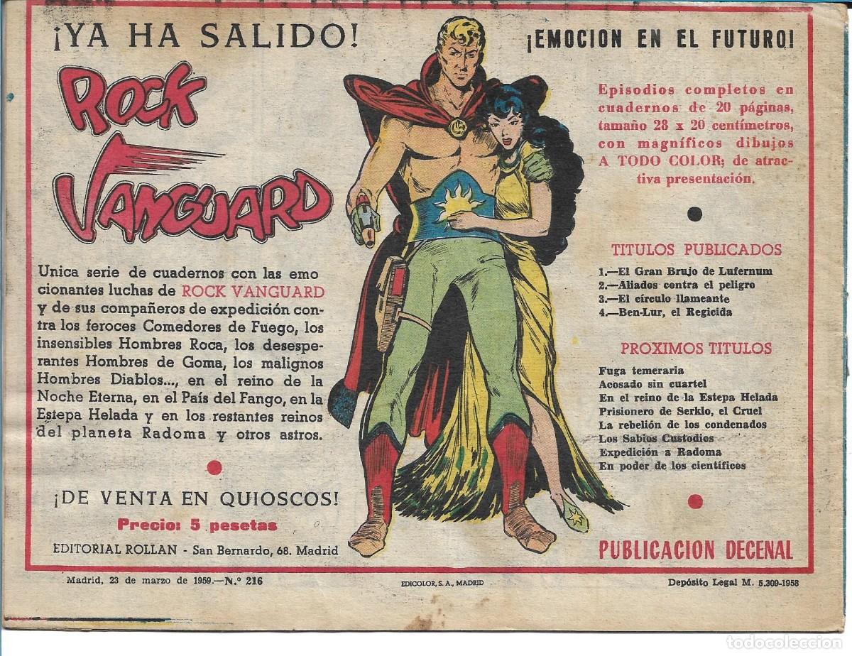Tebeos: AVENTURAS DEL FBI - ORIGINAL - NUM 216 - Foto 2