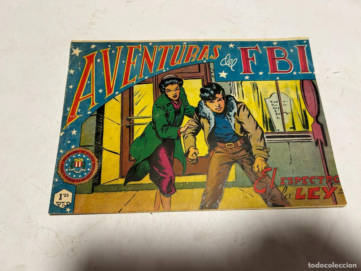 Tebeos: Aventuras del FBI comic de Editorial ROLLAN N&ordm; 43 (original) - Foto 1