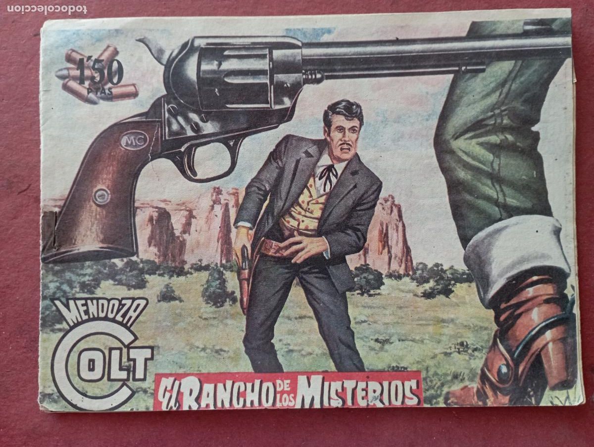 Tebeos: MENDOZA COLT ORIGINAL N&ordm; 63 - EDI. ROLLAN - Foto 1