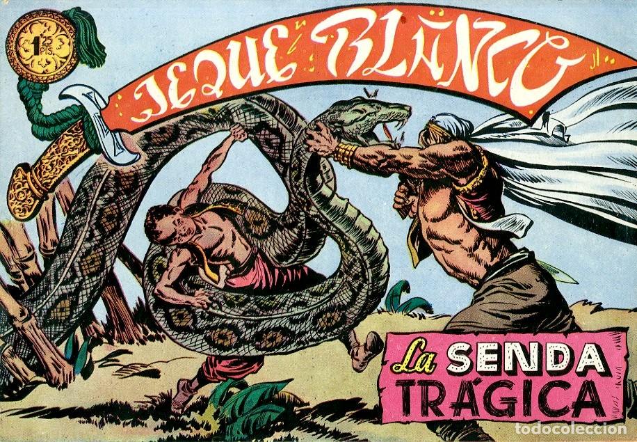 Tebeos: Jeque Blanco / La Senda Tr&aacute;gica / n.9 (A1) - Foto 1