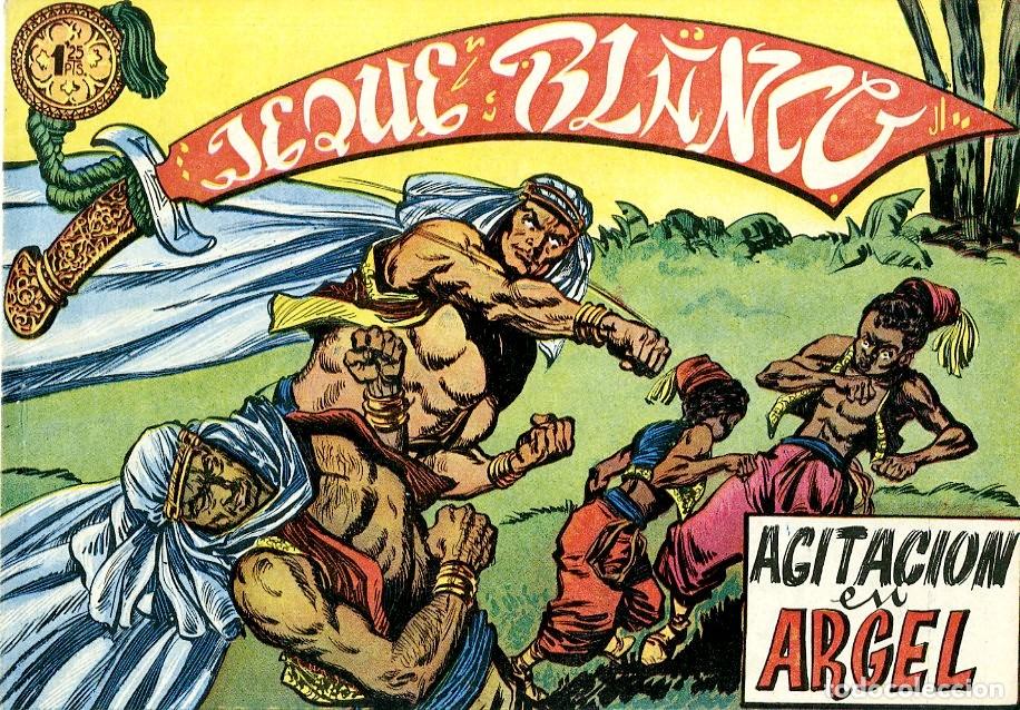 Tebeos: Jeque Blanco / Agitaci&oacute;n en Argel / n.14 (A1) - Foto 1