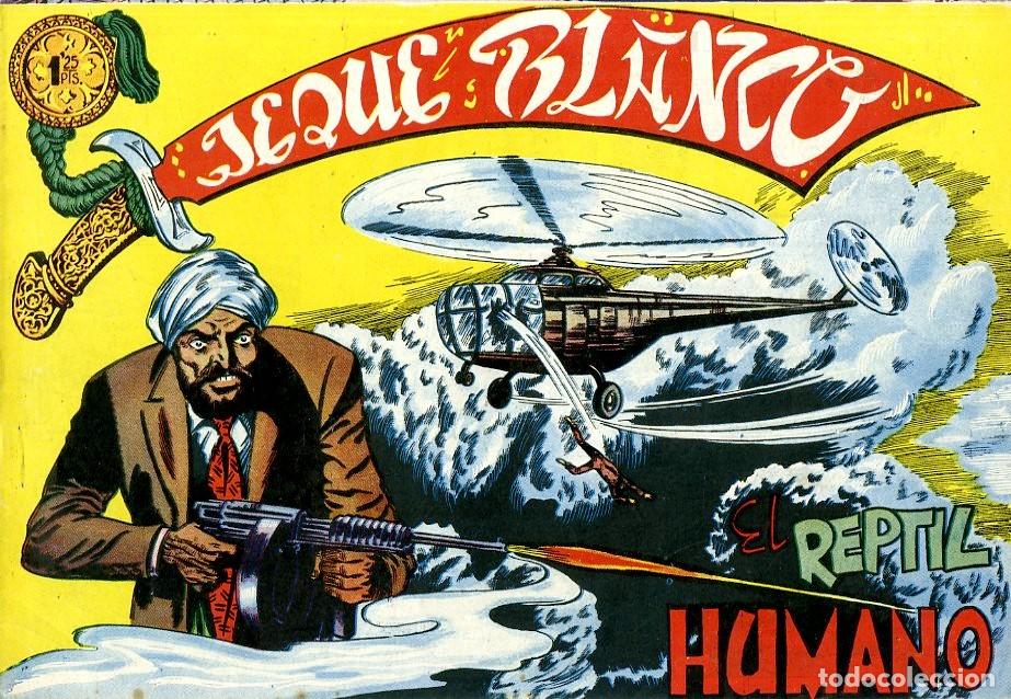 Tebeos: Jeque Blanco / El Reptil Humano / n.16 (A1) - Foto 1