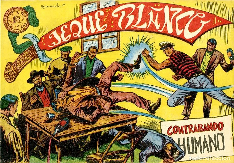 Tebeos: Jeque Blanco / Contrabando Humano / n.25 (A1) - Foto 1