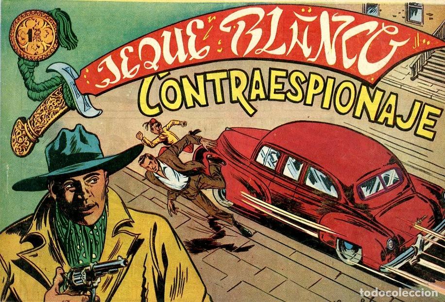 Tebeos: Jeque Blanco / Contraespionaje / n.28 (A1) - Foto 1