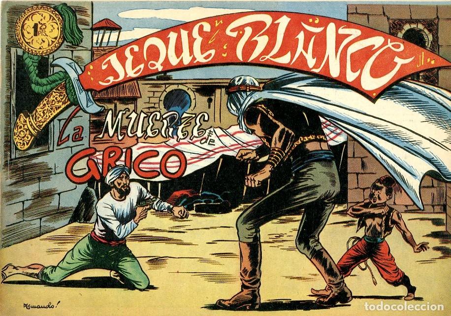 Tebeos: Jeque Blanco / La Muerte de Grico / n.33 (A1) - Foto 1