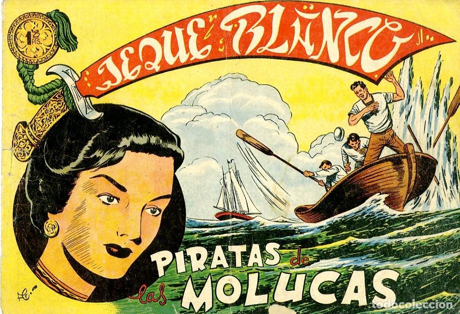 Tebeos: Jeque Blanco / Piratas de las Molucas / n.111 (A1) - Foto 1