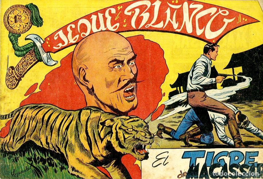 Tebeos: Jeque Blanco / El Tigre de Macassar / n.112 (A1) - Foto 1