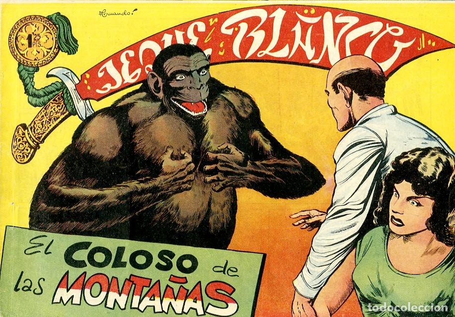 Tebeos: Jeque Blanco / El Coloso de las Monta&ntilde;as / n.115 (A1) - Foto 1