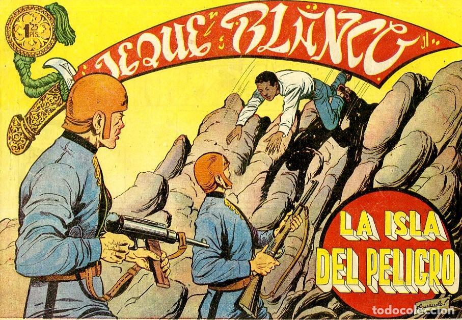 Tebeos: Jeque Blanco / La Isla del Peligro / n.125 (A1) - Foto 1