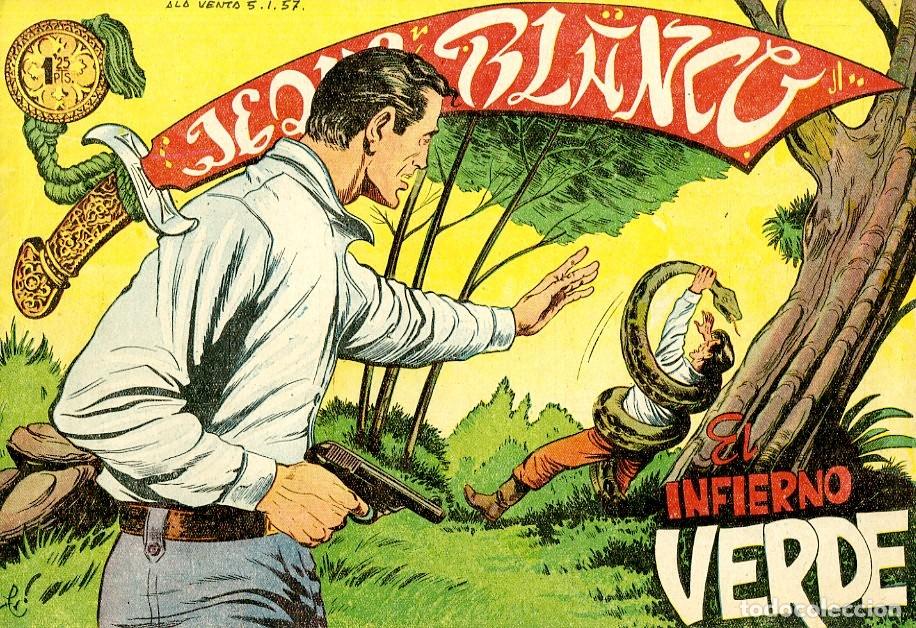 Tebeos: Jeque Blanco / El Infierno Verde / n.126 (A1) - Foto 1