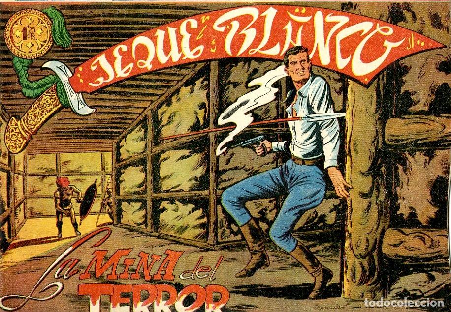 Tebeos: Jeque Blanco / La Mina del Terror / n.129 (A1) - Foto 1