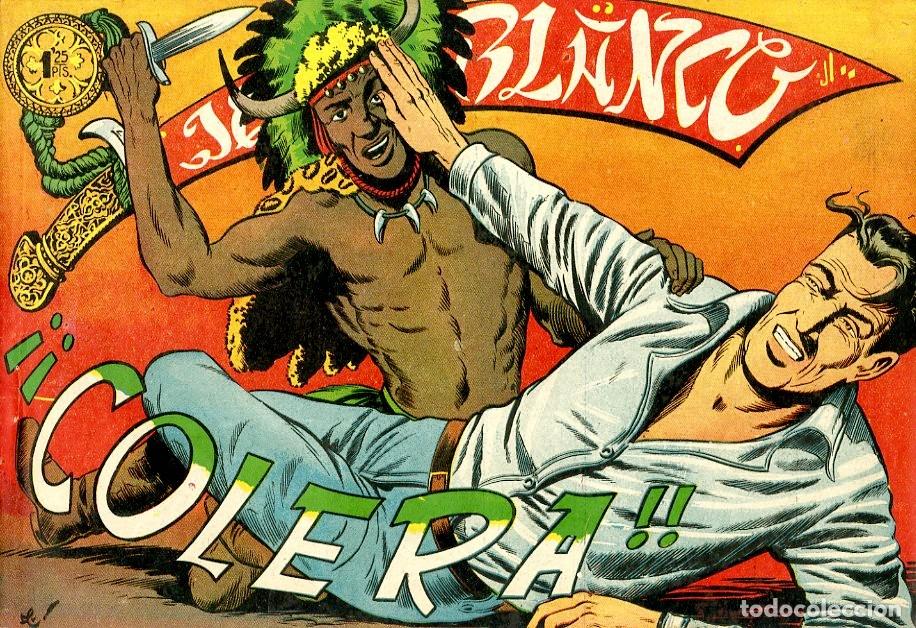 Tebeos: Jeque Blanco / &iexcl;&iexcl;Colera!! / n.131 (A1) - Foto 1