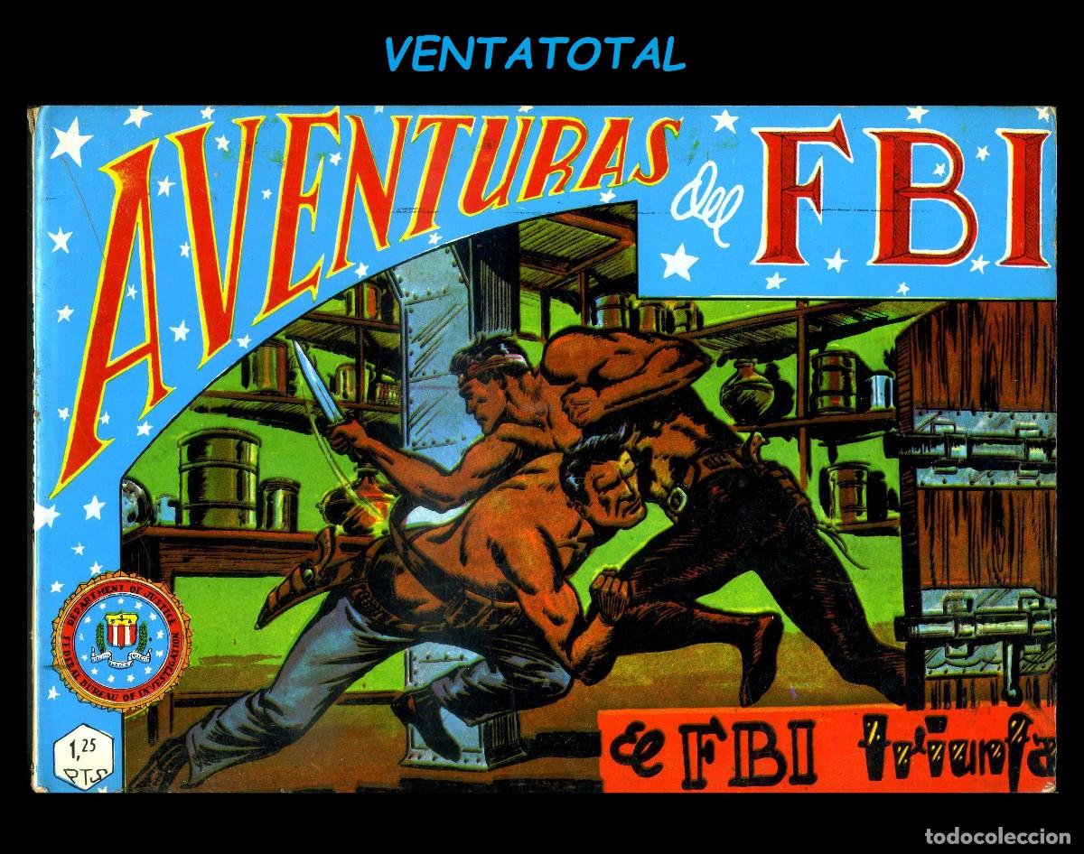 Tebeos: COMIC DE AVENTURAS DEL FBI ( EL FBI TRIUNFA ) - Foto 1