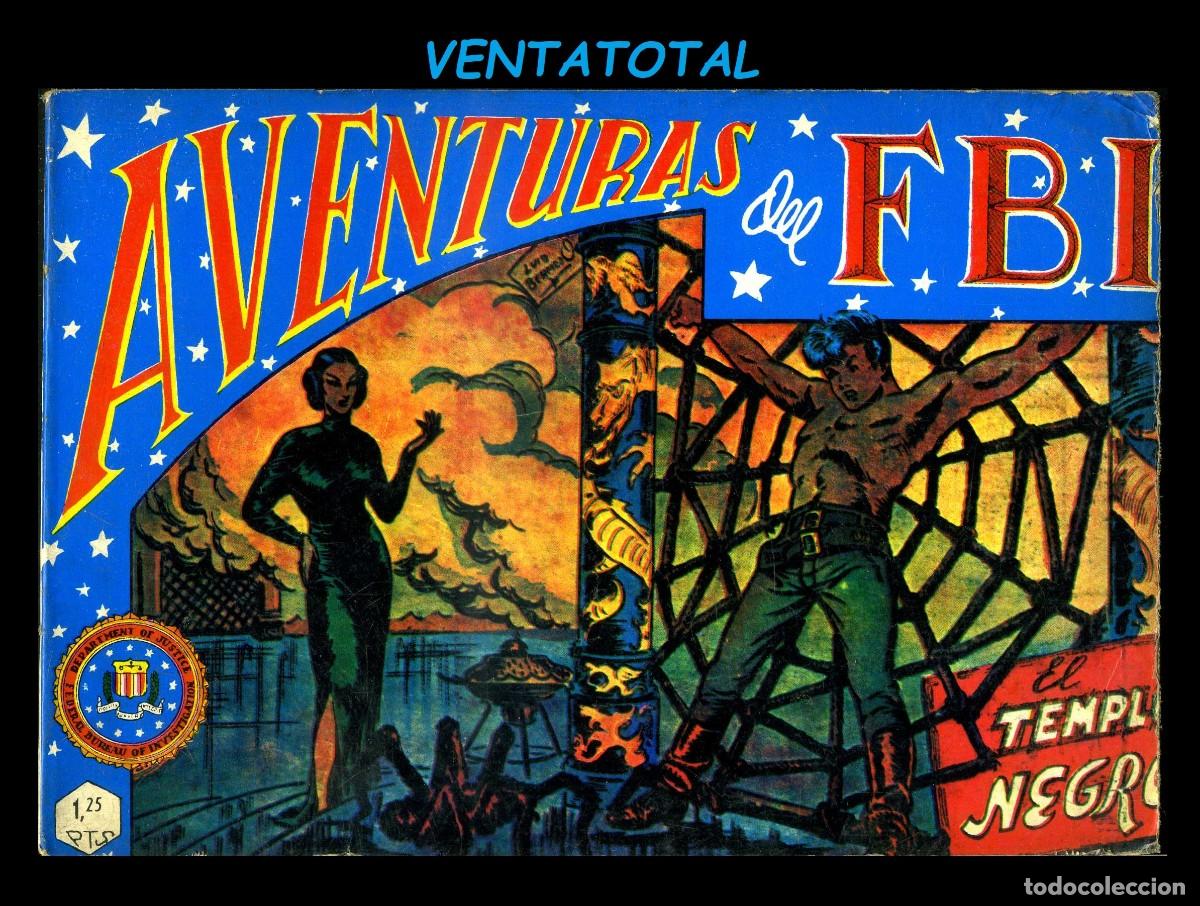 Tebeos: COMIC DE AVENTURAS DEL FBI ( EL TEMPLO NEGRO ) - Foto 1