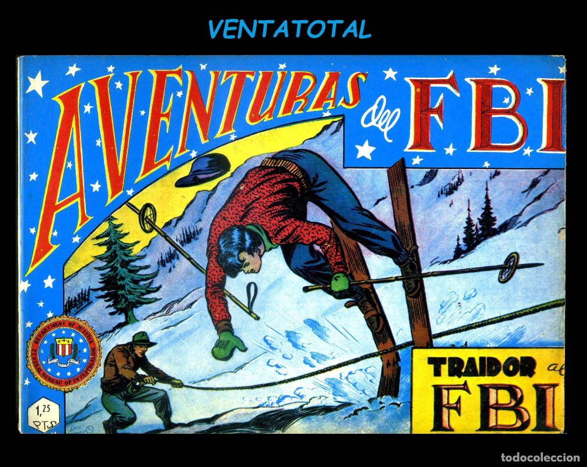 Tebeos: COMIC DE AVENTURAS DEL FBI ( TRAIDOR AL FBI ) - Foto 1