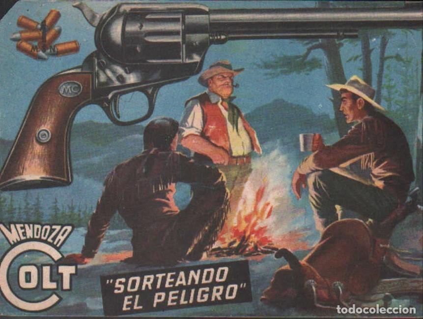 Tebeos: MENDOZA COLT N&ordm;. 21: SORTEANDO EL PELIGRO. A-COMIC-8681 - Foto 1